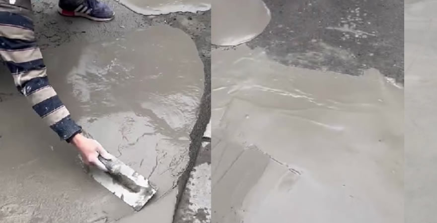 陕西水泥路面修补料，西安水泥路面修复料金卓宝新型建材 187 9149 0811